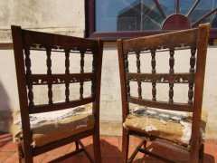Bruce Talbert for Gillow and Co. – Set of Six Aesthetic Movement Oak Dining Chairs - Thumbnail 11