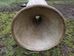 Willy Guhl, Extra Large Diablo Hourglass Planter in Wonderful Original Condition - Thumbnail 10