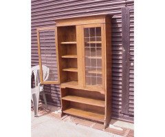 Waring & Gillows Attr, Arts & Crafts Oak Bookcase with Ebony & Fruitwood Inlays - Thumbnail 2