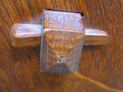 Good Quality Arts & Crafts Table Top Bookcase Made From 1/4 Sawn Oak - Thumbnail 5