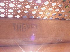 Gustav Siegel Attributed, Made by Thonet, a Bentwood & Cane Rocking Chair - Thumbnail 1