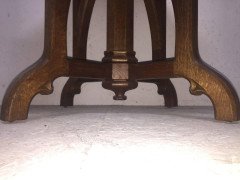 A W N Pugin Attri, An Exceptional Gothic Revival Octagonal Oak Centre Table - Thumbnail 4