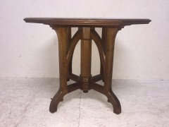A W N Pugin Attri, An Exceptional Gothic Revival Octagonal Oak Centre Table - Thumbnail 6