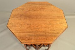 Gregory & Co Aesthetic Movement Eight Leg Octagonal Library Centre or Side Table - Thumbnail 2