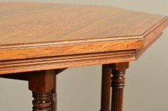 Gregory & Co Aesthetic Movement Eight Leg Octagonal Library Centre or Side Table - Thumbnail 3