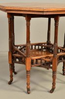 Gregory & Co Aesthetic Movement Eight Leg Octagonal Library Centre or Side Table - Thumbnail 4