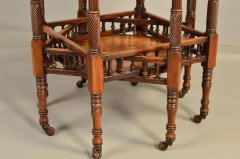 Gregory & Co Aesthetic Movement Eight Leg Octagonal Library Centre or Side Table - Thumbnail 6
