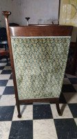 Walter Cave, an Arts & Crafts Oak Settee with Voysey Style Uprights - Thumbnail 5