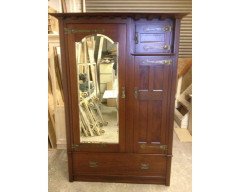 E. A. Taylor, attributed. Wylie & Lochhead Arts & Crafts Four-Piece Mahogany Bedroom Suite - Thumbnail 2