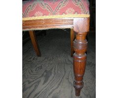 Bruce Talbert Style, Aesthetic Movement Oak Dining Chair with Elongated Turnings - Thumbnail 5