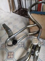 Mid- Century Modern Chrome Rotating & Extending Child's Hairdressing Armchair - Thumbnail 10
