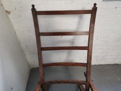 Morris & Co Attributed, an Aesthetic Movement Reclining Armchair - Thumbnail 9