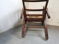 Morris & Co Attributed, an Aesthetic Movement Reclining Armchair - Thumbnail 13