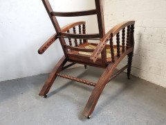 Morris & Co Attributed, an Aesthetic Movement Reclining Armchair - Thumbnail 15