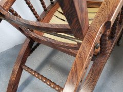Morris & Co Attributed, an Aesthetic Movement Reclining Armchair - Thumbnail 16