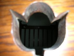 Liberty & Co., attributed. An Arts & Crafts Oak Bed with Stylized Floral Cut-Outs - Thumbnail 4
