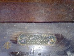 E. W. Godwin (style Of). an Aesthetic Movement Walnut Octagonal Table with Crossed Stretcher - Thumbnail 15