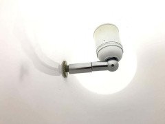 Vetri Murano, a Rare Italian Mid- Century White Opaque Glass Mushroom Lamp - Thumbnail 4