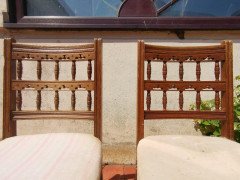 Bruce Talbert Gillows, Set of Eight English Aesthetic Movement Oak Dining Chairs - Thumbnail 10