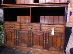 Aesthetic Movement Oak Bookcase Sideboard with a Pre Raphaelite Oil Painting - Thumbnail 8