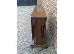 A Quality Drop Leaf Victorian Oak Dining Table - Thumbnail 10