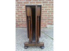 A Quality Drop Leaf Victorian Oak Dining Table - Thumbnail 12