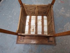 Liberty & Co, an Arts & Crafts Side Table with Green & Yellow Tiles to the Top - Thumbnail 10