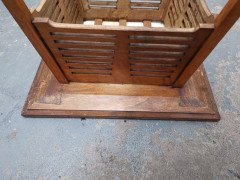 Liberty & Co, an Arts & Crafts Side Table with Green & Yellow Tiles to the Top - Thumbnail 13