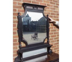 Lamb of Manchester. an Aesthetic Movement Ebonized and Coromandel Side Cabinet - Thumbnail 3