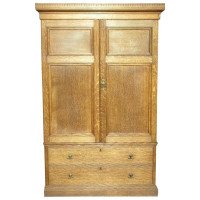 Lamb of Manchester, an Aesthetic Movement Compactum Armoire Wardrobe - Thumbnail 1
