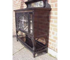 Lamb of Manchester. an Aesthetic Movement Ebonized and Coromandel Side Cabinet - Thumbnail 13