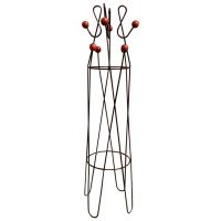 Roger Féraud – Mid-Century Painted Iron Clef de Sol Coat Stand
