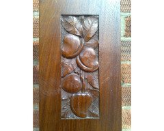 Pair of Arts & Crafts Jugendstil Mahogany Armchairs by Peter Behrens - Thumbnail 6