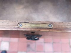Harris Lebus an Arts & Crafts Oak Chest of Drawers with Brass Ring Pull Handles - Thumbnail 10
