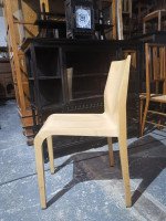 Riccardo Blumer for Alias, Laleggera 42 X Stacking Maple Chairs with Steel Trolleys - Thumbnail 6
