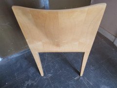 Riccardo Blumer for Alias, Laleggera 42 X Stacking Maple Chairs with Steel Trolleys - Thumbnail 8