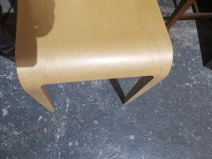 Riccardo Blumer for Alias, Laleggera 42 X Stacking Maple Chairs with Steel Trolleys - Thumbnail 14