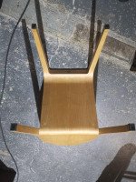 Riccardo Blumer for Alias, Laleggera 42 X Stacking Maple Chairs with Steel Trolleys - Thumbnail 19