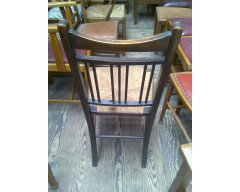 Shapland & Petter Attr, a Set of Four Simple Arts & Crafts Rush Seated Chairs - Thumbnail 4