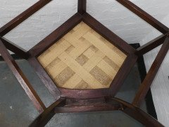 G M Ellwood for J S Henry, an English Art Nouveau Armchair with Stylized Inlays - Thumbnail 9