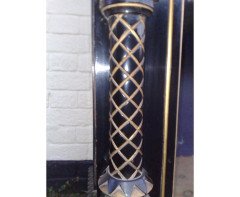 Dr C Dresser Attr. Aesthetic Movement Incised, Gilded & Ebonized Display Cabinet - Thumbnail 16