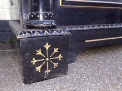 Dr C Dresser Attr. Aesthetic Movement Incised, Gilded & Ebonized Display Cabinet - Thumbnail 18