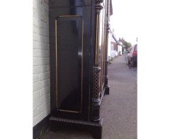 Dr C Dresser Attr. Aesthetic Movement Incised, Gilded & Ebonized Display Cabinet - Thumbnail 19