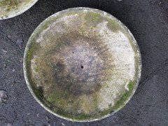 Willy Guhl for Eternit, 2 Pairs Mid- Century Modern Concrete Garden Dish Planters - Thumbnail 14