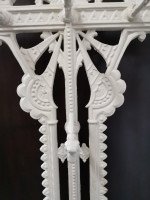 Falkirk, Style of Dr C Dresser, Aesthetic Movement Painted Cast Iron Stick Stand - Thumbnail 8