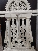 Falkirk, Style of Dr. C. Dresser, Aesthetic Movement Painted Cast Iron Stick Stand - Thumbnail 12