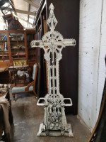 Falkirk, Style of Dr. C. Dresser, Aesthetic Movement Painted Cast Iron Stick Stand - Thumbnail 17