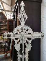 Falkirk, Style of Dr. C. Dresser, Aesthetic Movement Painted Cast Iron Stick Stand - Thumbnail 18