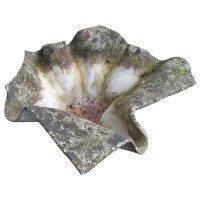 Willy Guhl for Eternit Large Handkerchief Elephant Ear Planter with Loss to Edge