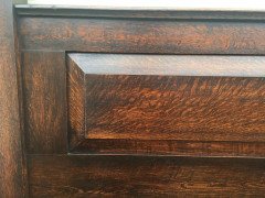 Shapland & Petter an Arts & Crafts Oak Double Bed in the Manner of C. F. A. Voysey - Thumbnail 4
